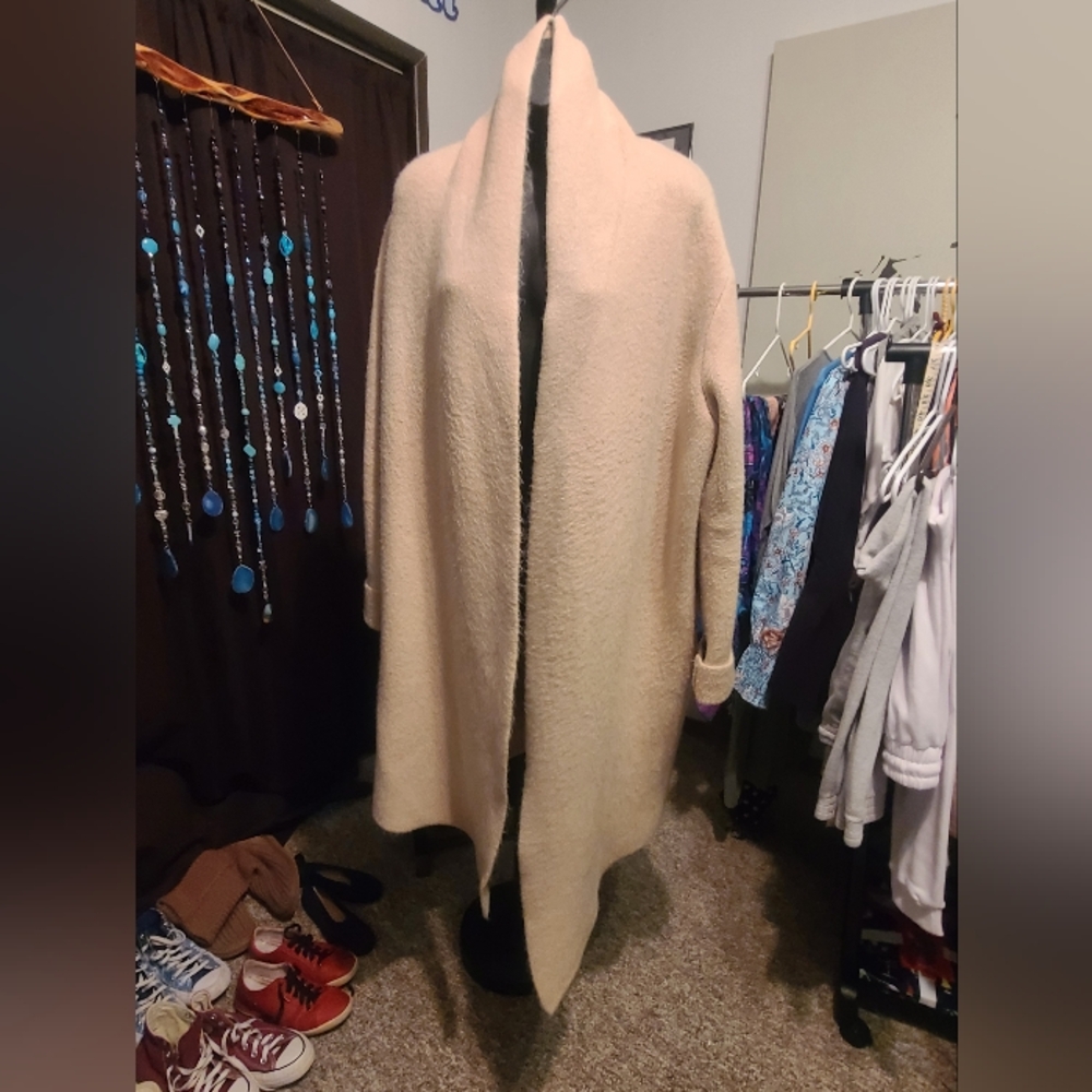 Pink Martini Cream Sweater/Coat